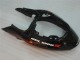 Carénage Suzuki GSXR 1300 Hayabusa 1996-2007 - Noir Rouge Flamme