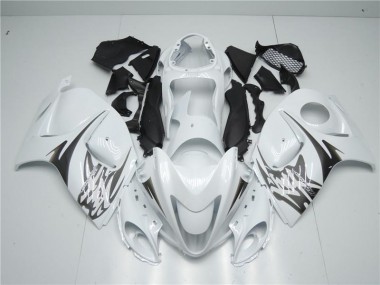 Carénage Suzuki GSXR 1300 Hayabusa 2008-2019 - Blanc