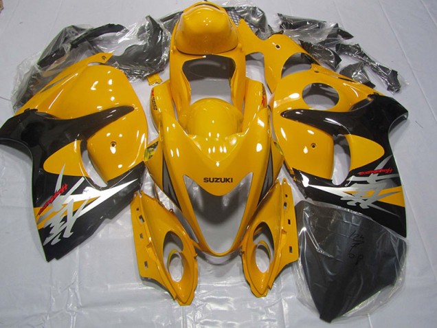 Carénage Suzuki GSXR 1300 Hayabusa 2008-2019 - Jaune Noir