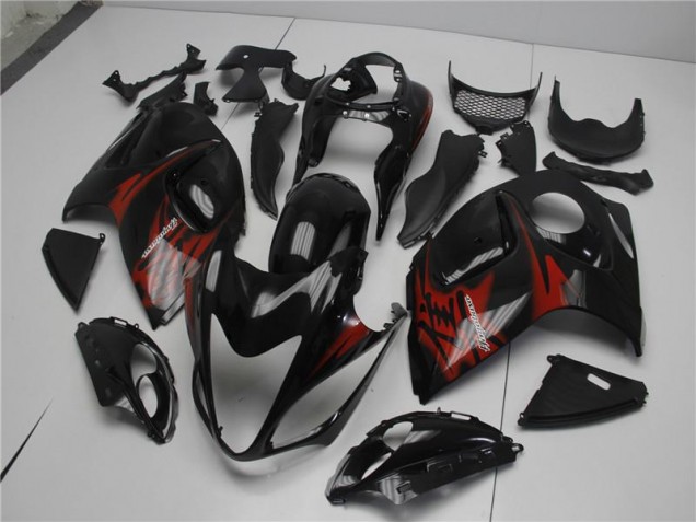 Carénage Suzuki GSXR 1300 Hayabusa 2008-2019 - Noir Rouge Carénage Suzuki GSXR 1300 Hayabusa 2008-2019 - Noir Rouge