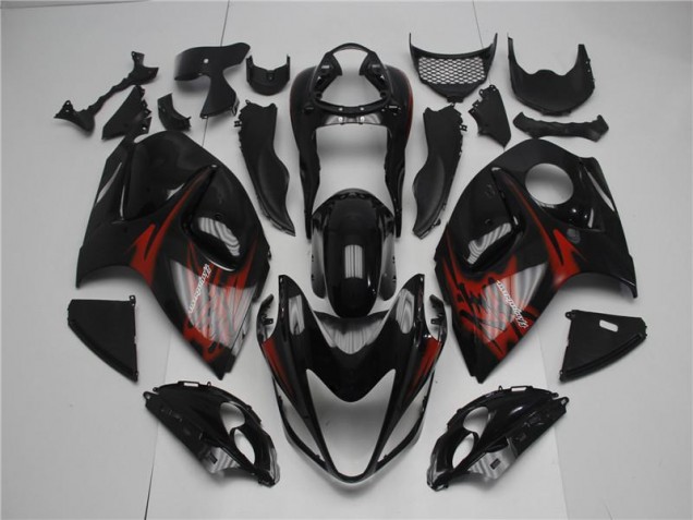Carénage Suzuki GSXR 1300 Hayabusa 2008-2019 - Noir Rouge Carénage Suzuki GSXR 1300 Hayabusa 2008-2019 - Noir Rouge