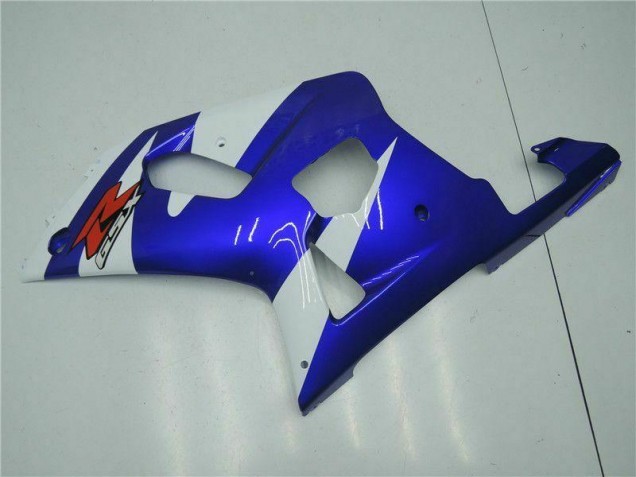 Carénage Suzuki GSXR 600 / 750 K1 K2 K3 2001-2003 - Blanc Bleu Carénage Suzuki GSXR 600 / 750 K1 K2 K3 2001-2003 - Blanc Bleu