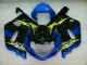 Carénage Suzuki GSXR 600 / 750 K1 K2 K3 2001-2003 - Bleu Carénage Suzuki GSXR 600 / 750 K1 K2 K3 2001-2003 - Bleu