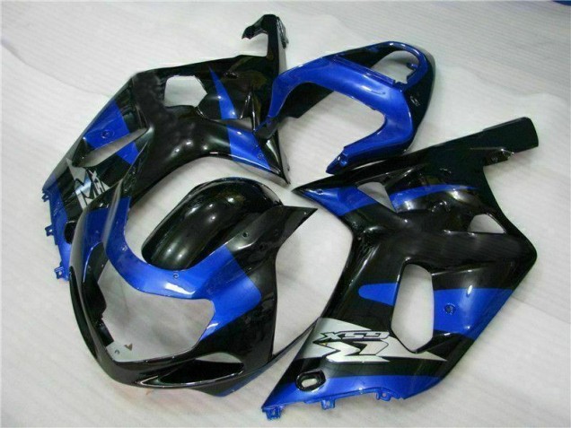 Carénage Suzuki GSXR 600 / 750 K1 K2 K3 2001-2003 - Bleu Noir Carénage Suzuki GSXR 600 / 750 K1 K2 K3 2001-2003 - Bleu Noir