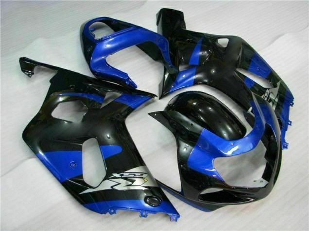 Carénage Suzuki GSXR 600 / 750 K1 K2 K3 2001-2003 - Bleu Noir Carénage Suzuki GSXR 600 / 750 K1 K2 K3 2001-2003 - Bleu Noir