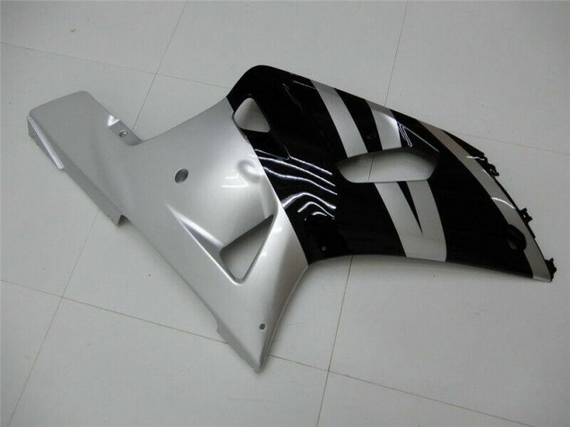 Carénage Suzuki GSXR 600 / 750 K1 K2 K3 2001-2003 - Noir Argent