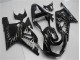 Carénage Suzuki GSXR 600 / 750 K1 K2 K3 2001-2003 - Noir Blanc Flamme Carénage Suzuki GSXR 600 / 750 K1 K2 K3 2001-2003 - Noir Blanc Flamme