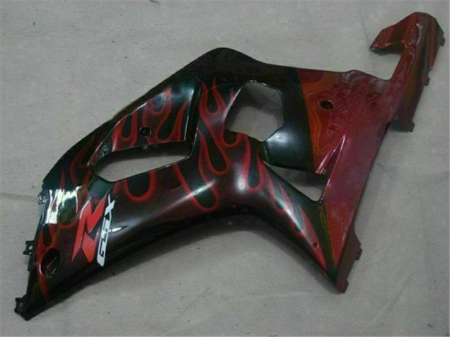 Carénage Suzuki GSXR 600 / 750 K1 K2 K3 2001-2003 - Noir Rouge Carénage Suzuki GSXR 600 / 750 K1 K2 K3 2001-2003 - Noir Rouge