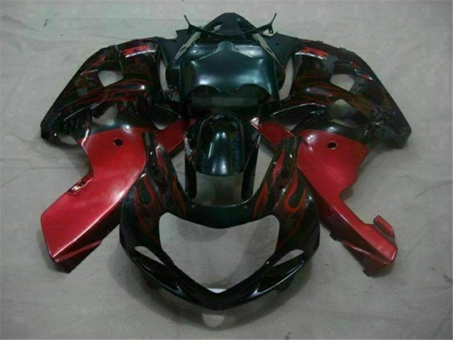 Carénage Suzuki GSXR 600 / 750 K1 K2 K3 2001-2003 - Noir Rouge Carénage Suzuki GSXR 600 / 750 K1 K2 K3 2001-2003 - Noir Rouge