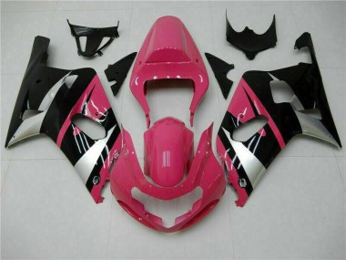 Carénage Suzuki GSXR 600 / 750 K1 K2 K3 2001-2003 - Rose Noir