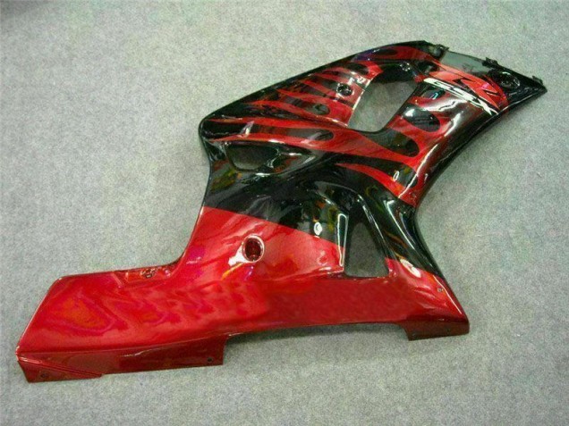 Carénage Suzuki GSXR 600 / 750 K1 K2 K3 2001-2003 - Rouge Noir Carénage Suzuki GSXR 600 / 750 K1 K2 K3 2001-2003 - Rouge Noir