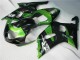 Carénage Suzuki GSXR 600 / 750 K1 K2 K3 2001-2003 - Vert Noir Carénage Suzuki GSXR 600 / 750 K1 K2 K3 2001-2003 - Vert Noir