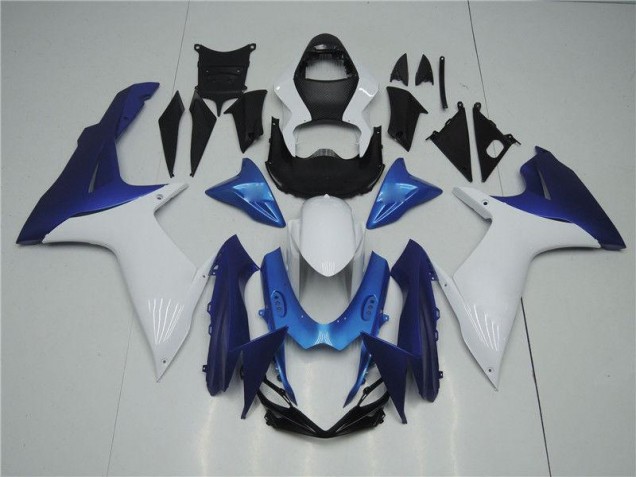 Carénage Suzuki GSXR 600 / 750 K11 2011-2024 - Blanc Bleu Carénage Suzuki GSXR 600 / 750 K11 2011-2024 - Blanc Bleu
