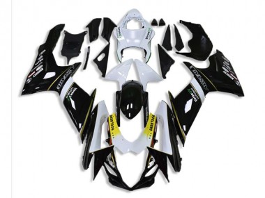 Carénage Suzuki GSXR 600 / 750 K11 2011-2024 - Noir Blanc