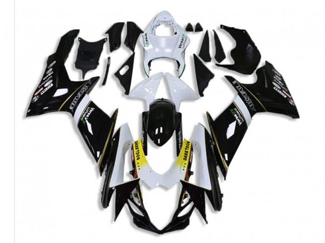 Carénage Suzuki GSXR 600 / 750 K11 2011-2024 - Noir Blanc Carénage Suzuki GSXR 600 / 750 K11 2011-2024 - Noir Blanc