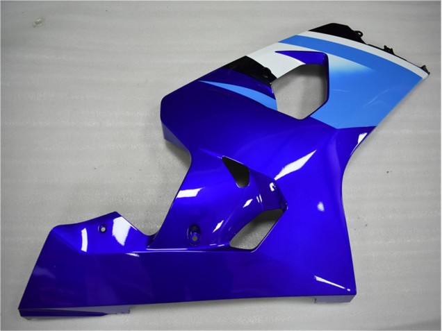 Carénage Suzuki GSXR 600 / 750 K4 2004-2005 - Bleu Blanc Carénage Suzuki GSXR 600 / 750 K4 2004-2005 - Bleu Blanc