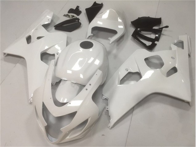 Carénage Suzuki GSXR 600 / 750 K4 2004-2005 - Brillant Blanc Carénage Suzuki GSXR 600 / 750 K4 2004-2005 - Brillant Blanc