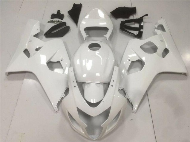 Carénage Suzuki GSXR 600 / 750 K4 2004-2005 - Brillant Blanc Carénage Suzuki GSXR 600 / 750 K4 2004-2005 - Brillant Blanc