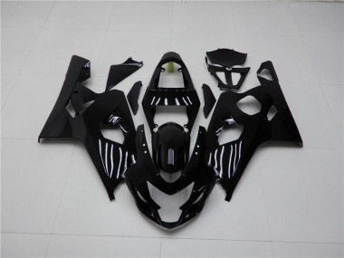 Carénage Suzuki GSXR 600 / 750 K4 2004-2005 - Noir Brillant