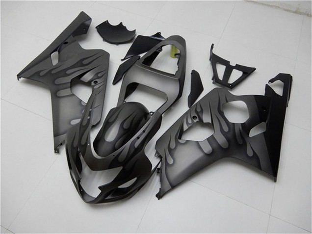 Carénage Suzuki GSXR 600 / 750 K4 2004-2005 - Noir Gris Carénage Suzuki GSXR 600 / 750 K4 2004-2005 - Noir Gris