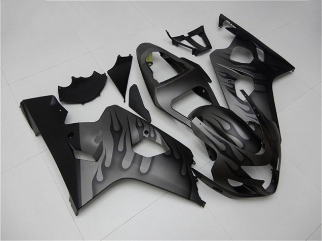 Carénage Suzuki GSXR 600 / 750 K4 2004-2005 - Noir Gris Carénage Suzuki GSXR 600 / 750 K4 2004-2005 - Noir Gris