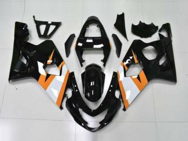 Carénage Suzuki GSXR 600 / 750 K4 2004-2005 - Orange Noir