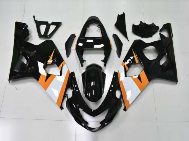 Carénage Suzuki GSXR 600 / 750 K4 2004-2005 - Orange Noir Carénage Suzuki GSXR 600 / 750 K4 2004-2005 - Orange Noir