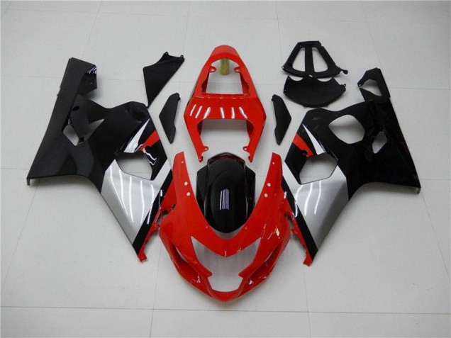 Carénage Suzuki GSXR 600 / 750 K4 2004-2005 - Rouge Noir Carénage Suzuki GSXR 600 / 750 K4 2004-2005 - Rouge Noir