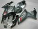 Carénage Suzuki GSXR 600 / 750 K6 2006-2007 - Argent Noir Carénage Suzuki GSXR 600 / 750 K6 2006-2007 - Argent Noir