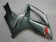 Carénage Suzuki GSXR 600 / 750 K6 2006-2007 - Argent Noir Carénage Suzuki GSXR 600 / 750 K6 2006-2007 - Argent Noir