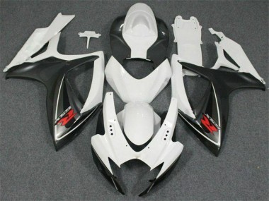Carénage Suzuki GSXR 600 / 750 K6 2006-2007 - Blanc