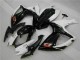 Carénage Suzuki GSXR 600 / 750 K6 2006-2007 - Blanc Noir Carénage Suzuki GSXR 600 / 750 K6 2006-2007 - Blanc Noir