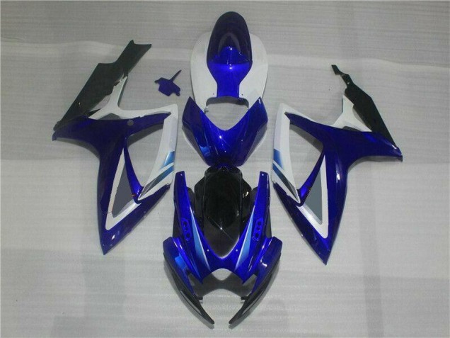 Carénage Suzuki GSXR 600 / 750 K6 2006-2007 - Bleu Blanc Carénage Suzuki GSXR 600 / 750 K6 2006-2007 - Bleu Blanc