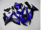 Carénage Suzuki GSXR 600 / 750 K6 2006-2007 - Bleu Noir Carénage Suzuki GSXR 600 / 750 K6 2006-2007 - Bleu Noir