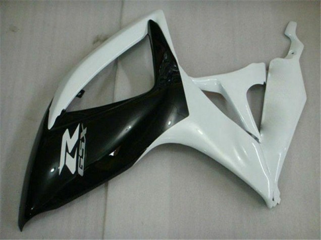 Carénage Suzuki GSXR 600 / 750 K6 2006-2007 - Noir Blanc Carénage Suzuki GSXR 600 / 750 K6 2006-2007 - Noir Blanc