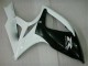 Carénage Suzuki GSXR 600 / 750 K6 2006-2007 - Noir Blanc Carénage Suzuki GSXR 600 / 750 K6 2006-2007 - Noir Blanc