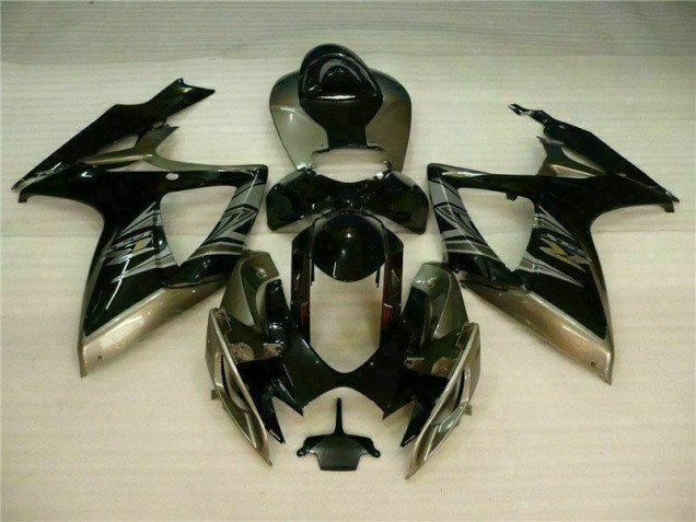 Carénage Suzuki GSXR 600 / 750 K6 2006-2007 - Noir Gris Carénage Suzuki GSXR 600 / 750 K6 2006-2007 - Noir Gris
