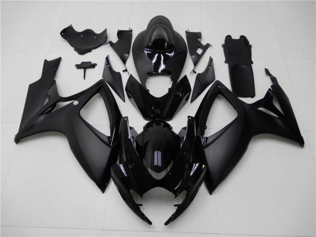 Carénage Suzuki GSXR 600 / 750 K6 2006-2007 - Noir Mat Carénage Suzuki GSXR 600 / 750 K6 2006-2007 - Noir Mat
