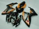 Carénage Suzuki GSXR 600 / 750 K6 2006-2007 - Noir Orange Carénage Suzuki GSXR 600 / 750 K6 2006-2007 - Noir Orange