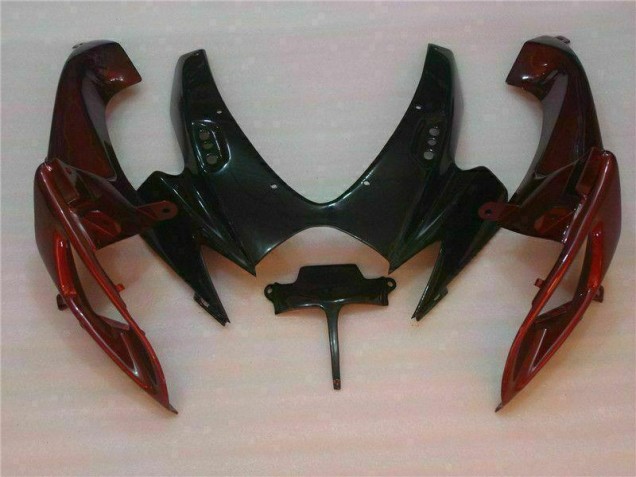 Carénage Suzuki GSXR 600 / 750 K6 2006-2007 - Noir Rouge