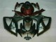 Carénage Suzuki GSXR 600 / 750 K6 2006-2007 - Noir Rouge