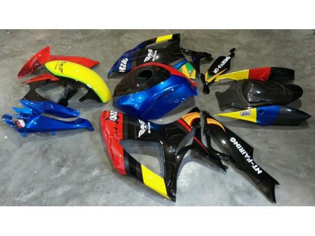 Carénage Suzuki GSXR 600 / 750 K6 2006-2007 - Rouge Bleu Carénage Suzuki GSXR 600 / 750 K6 2006-2007 - Rouge Bleu