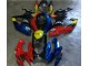 Carénage Suzuki GSXR 600 / 750 K6 2006-2007 - Rouge Bleu Carénage Suzuki GSXR 600 / 750 K6 2006-2007 - Rouge Bleu