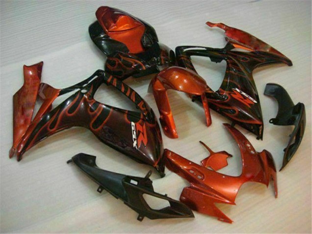 Carénage Suzuki GSXR 600 / 750 K6 2006-2007 - Rouge Carénage Suzuki GSXR 600 / 750 K6 2006-2007 - Rouge