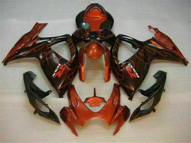 Carénage Suzuki GSXR 600 / 750 K6 2006-2007 - Rouge Carénage Suzuki GSXR 600 / 750 K6 2006-2007 - Rouge