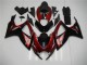 Carénage Suzuki GSXR 600 / 750 K6 2006-2007 - Rouge Noir Carénage Suzuki GSXR 600 / 750 K6 2006-2007 - Rouge Noir