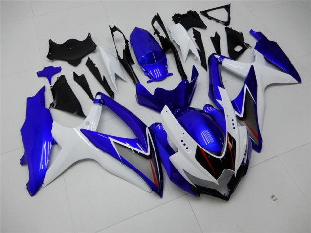 Carénage Suzuki GSXR 600 / 750 K8 2008-2010 - Blanc Bleu Carénage Suzuki GSXR 600 / 750 K8 2008-2010 - Blanc Bleu
