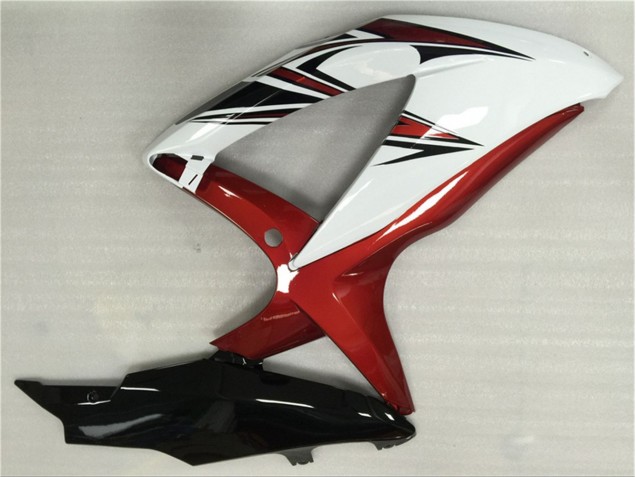 Carénage Suzuki GSXR 600 / 750 K8 2008-2010 - Blanc Rouge Noir Carénage Suzuki GSXR 600 / 750 K8 2008-2010 - Blanc Rouge Noir