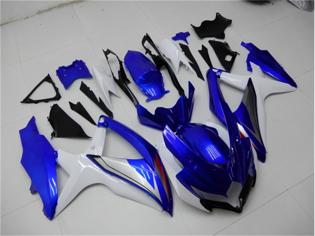 Carénage Suzuki GSXR 600 / 750 K8 2008-2010 - Bleu Blanc Carénage Suzuki GSXR 600 / 750 K8 2008-2010 - Bleu Blanc