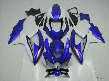 Carénage Suzuki GSXR 600 / 750 K8 2008-2010 - Bleu Blanc